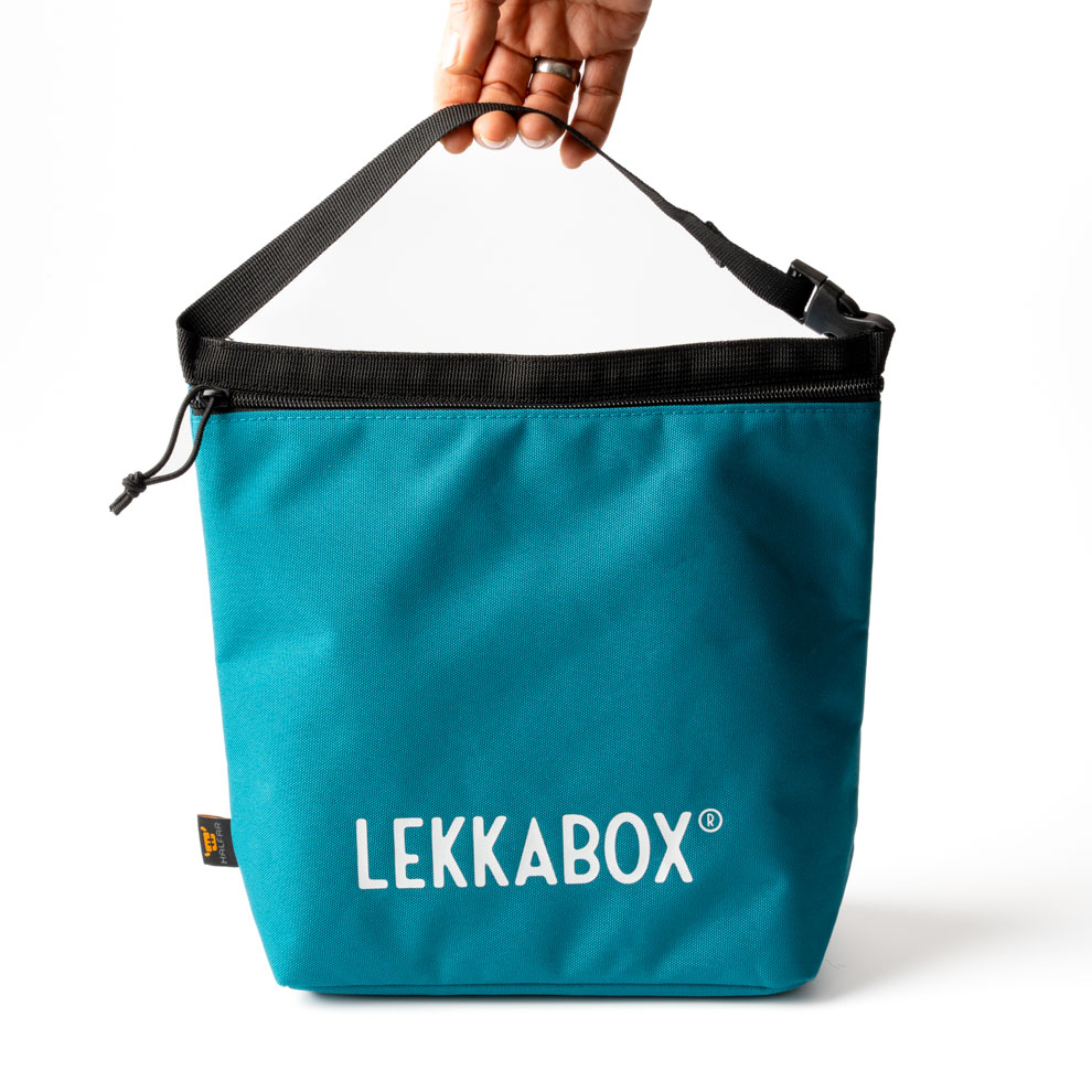 Kühltasche für Brotdose, Lunchbox & Trinkflasche. Isolierte Lunchbag für Schule, Büro, Reisen und unterwegs.
