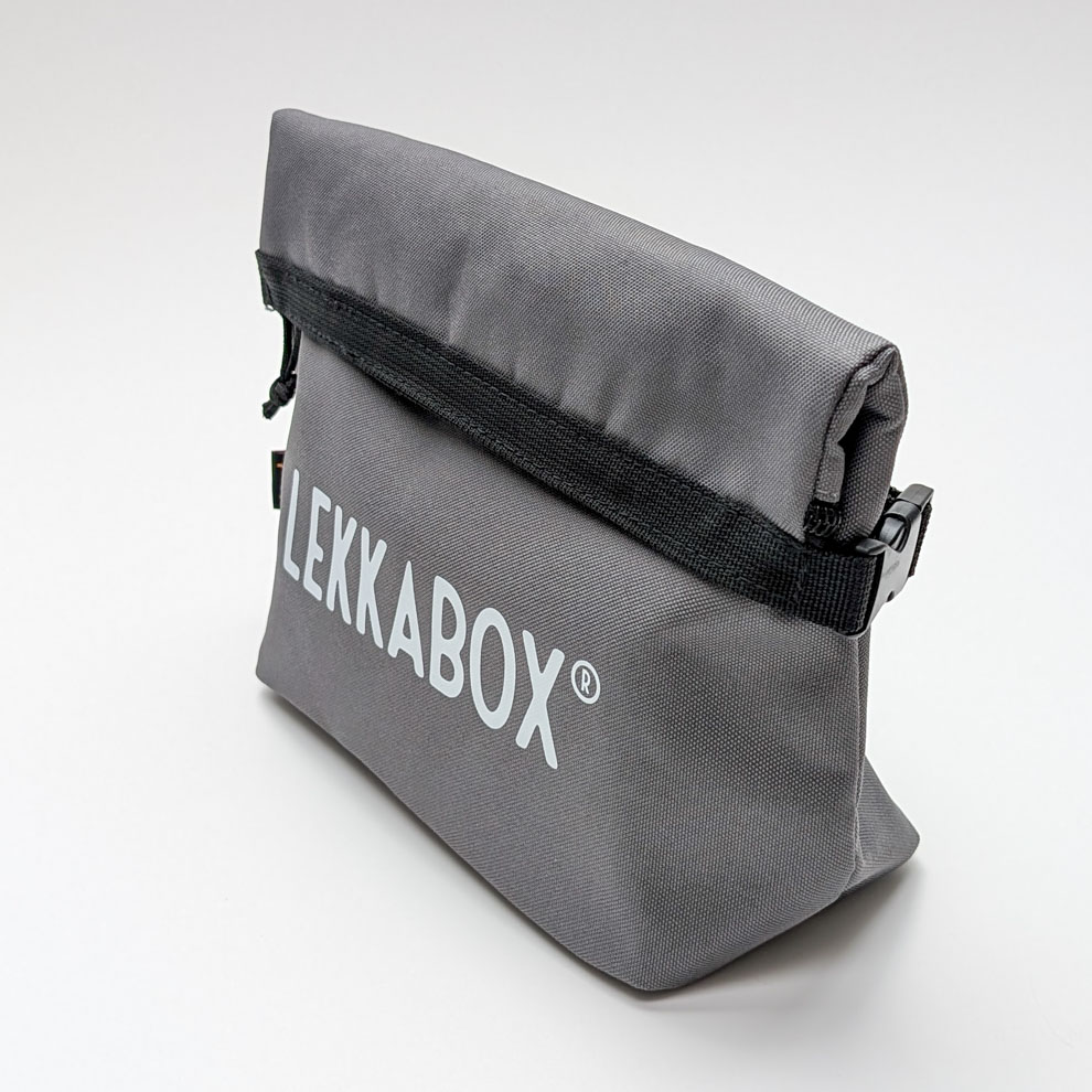 Isolierte Kühltasche für Lunchbox & Trinkflasche - Flexible Größe dank Roll-Top - passt in Schulranzen oder Rucksack